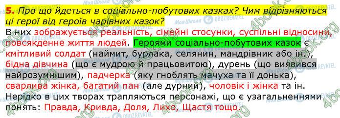 ГДЗ Зарубіжна література 5 клас сторінка Стр.33 (5)